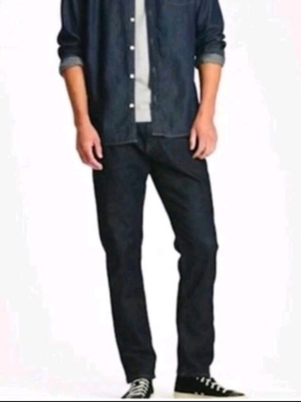 NWT Gap GapFlex Athletic Taper Jeans Mens 30x32 Stretch Resin Rinse 72028
